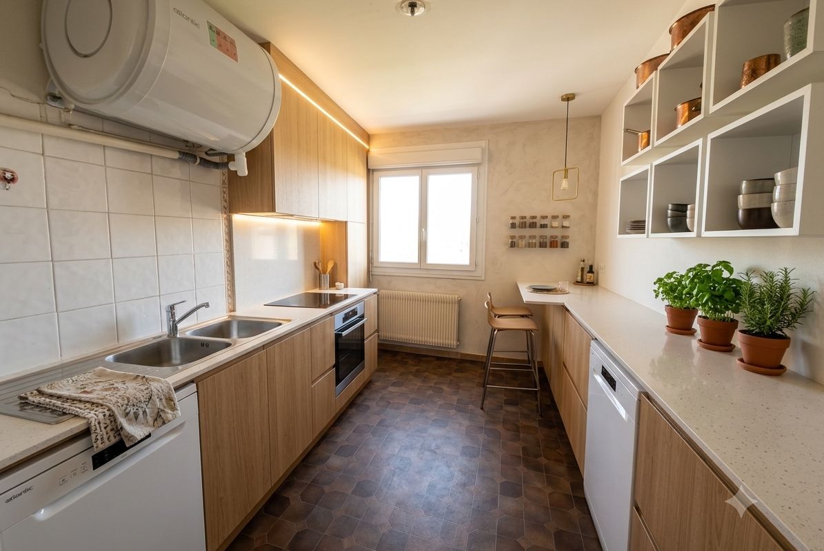 T3 de 63,40 m² à Vaulx-en-Velin au prix de vente de 100 000 € 