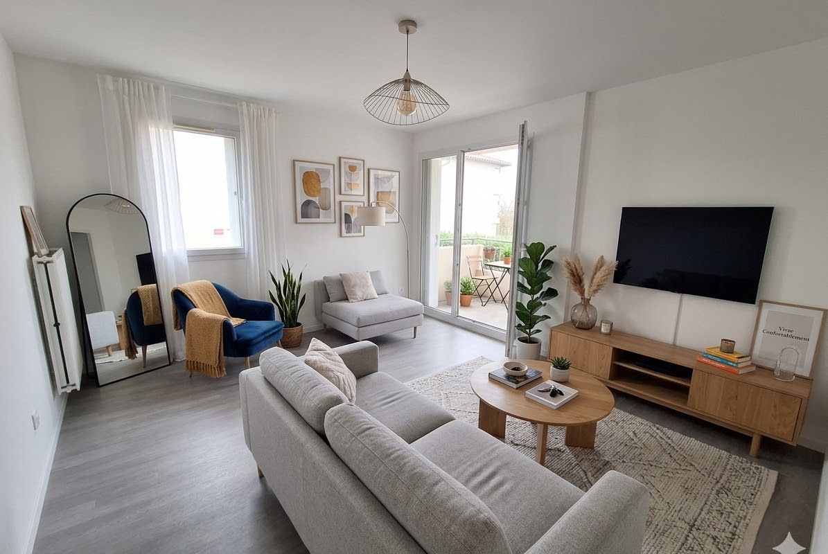 T2 de 58,4 m² à Limonest au prix de vente de 154 900 € 