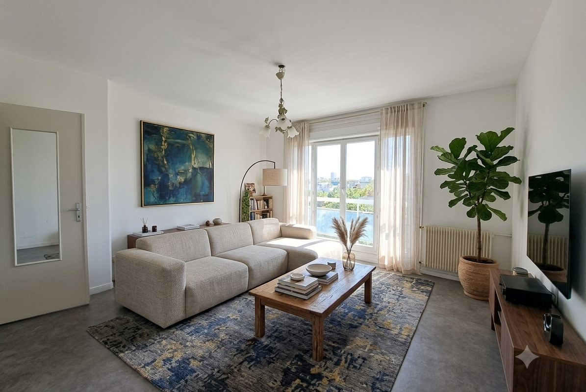 T3 de 63,40 m² à Vaulx-en-Velin au prix de vente de 100 000 € 
